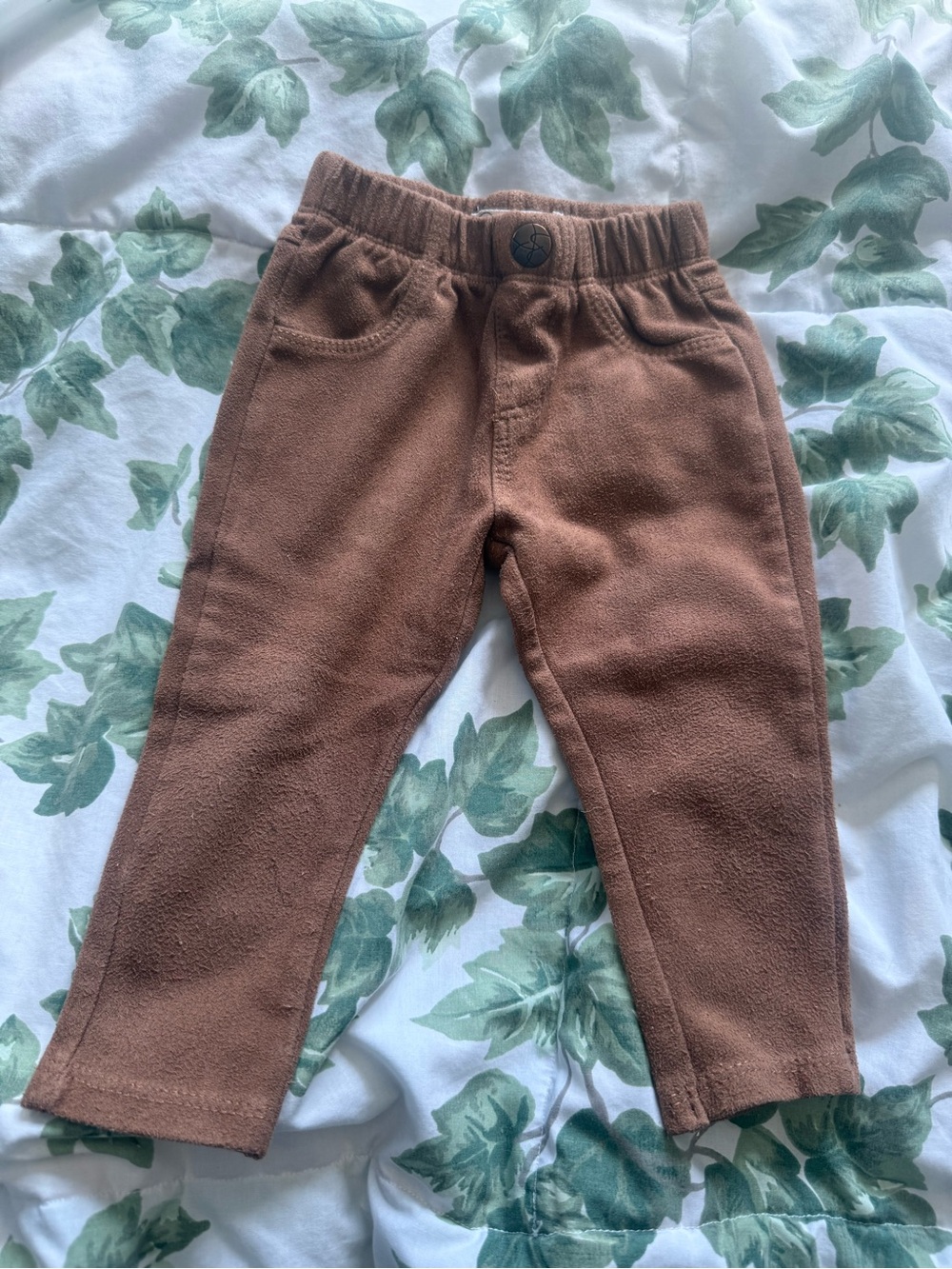 Jessica Simpson Brown Toddler Pull-On Fleece Pants